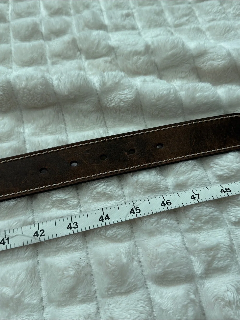 Crumrine Cowboy Rowel Belt Buckle Turquoise & Ariat XL Brown Leather Belt